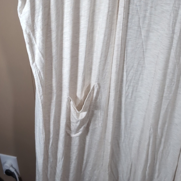 Torrid Super Soft Knits Duster Size 5X Open Jacket Oatmeal Beige New NWT - Picture 5 of 8